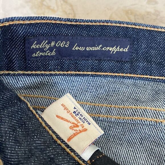 Citizens of Humanity Kelly #063 Stretch Low Waist Cropped Jeans - Picture 10 of 15